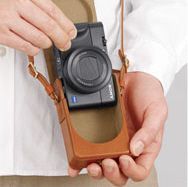Sony LCS-RXG Camera Etui Brown