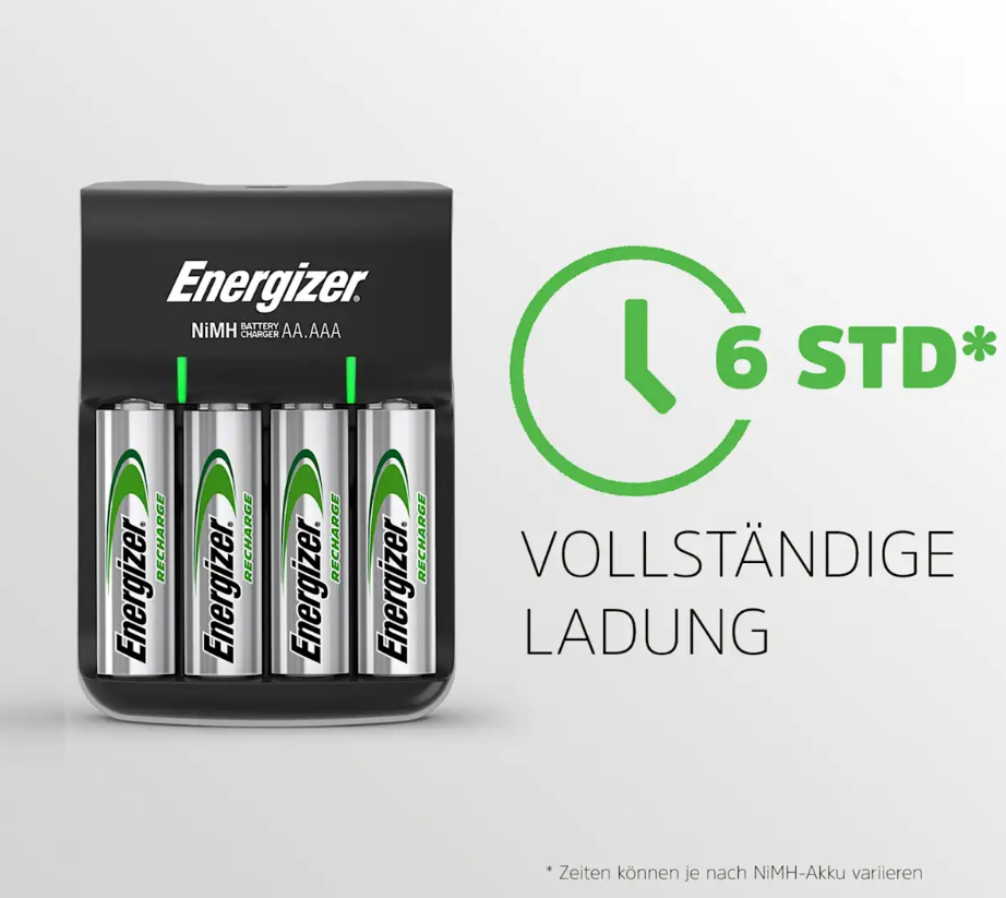Energizer Ladegerät 4 AA 1300mAh 1 Stk