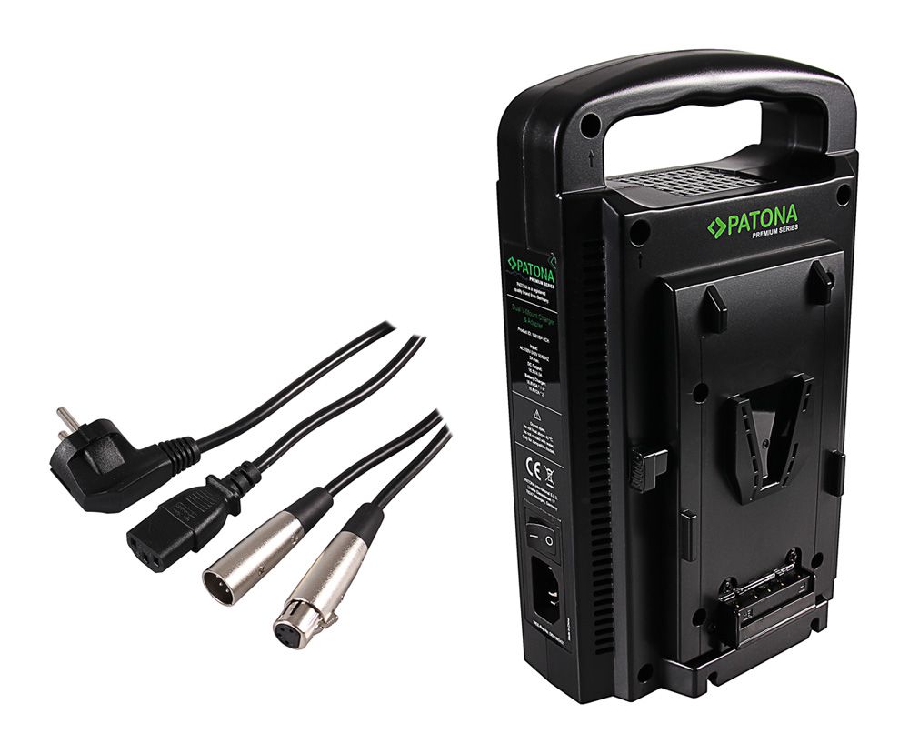 Patona Dual Charger for V-mount