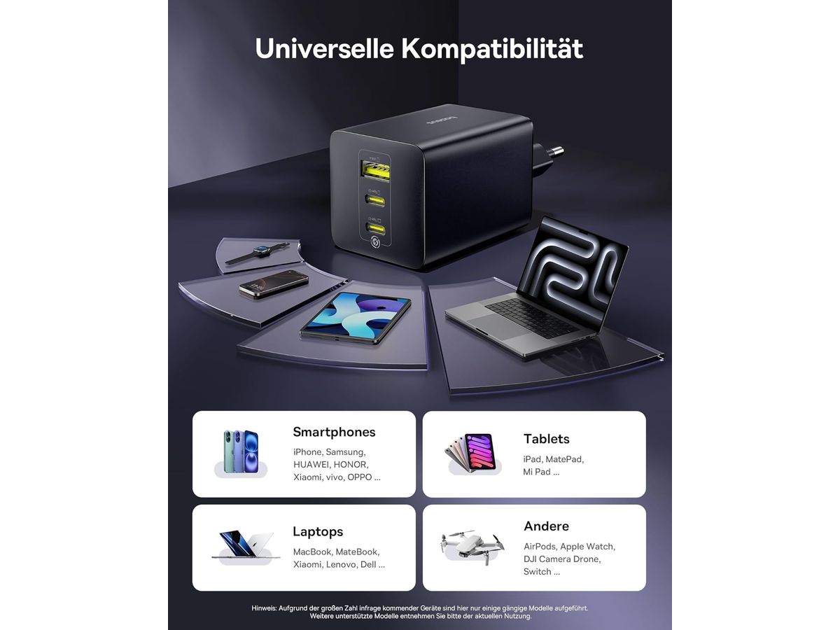 Baseus EnerFill Fastcharger 2C+U 100W