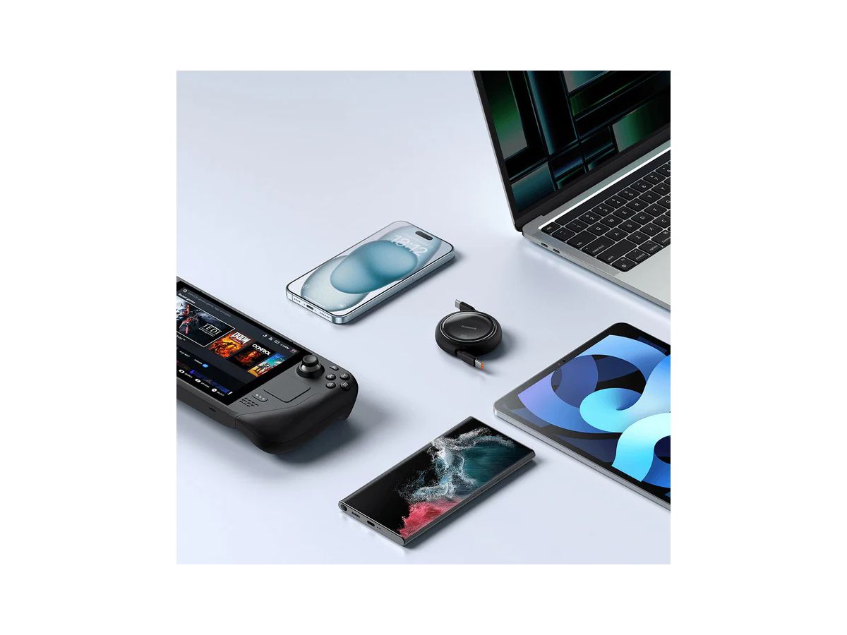 Baseus Free2Pull Mini USB-C 2m 100W BK