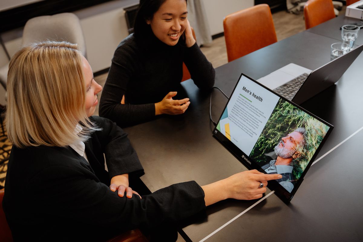 Verbatim Touchscreen Monitor 4K 17.3"