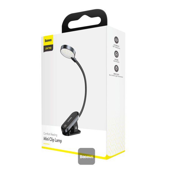 Baseus LED Desk Lamp Clip-On Night