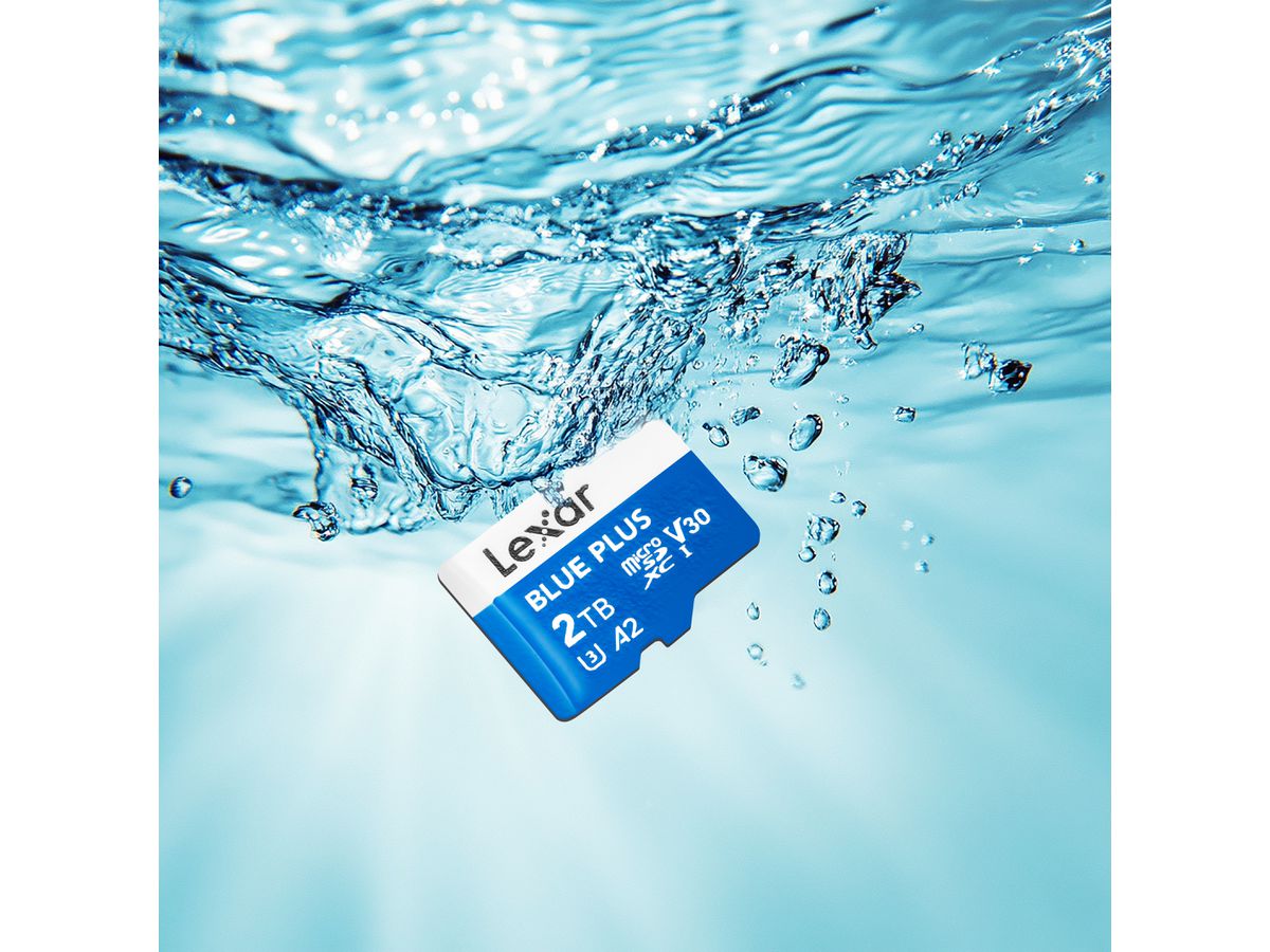 Lexar microSDXC 100MB/s Blue Plus 128GB