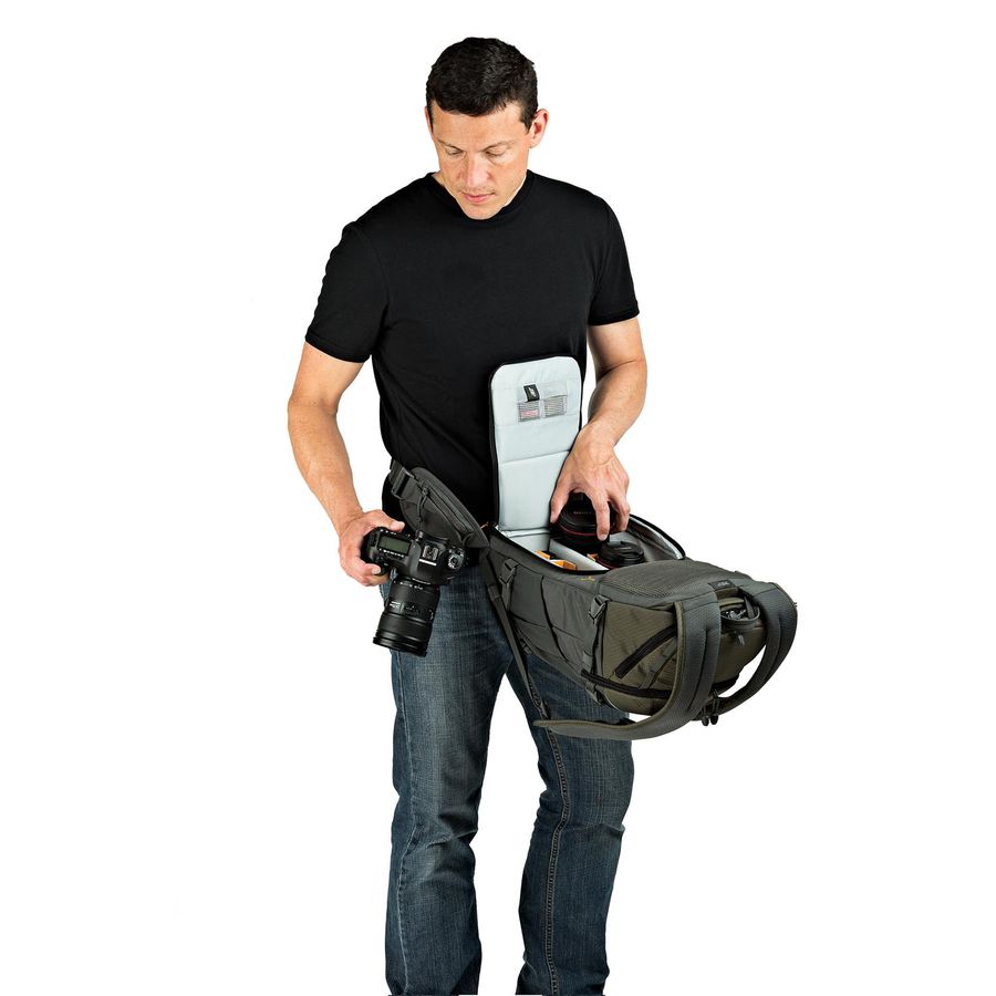 Lowepro Flipside Trek BP 350AW grau/grün