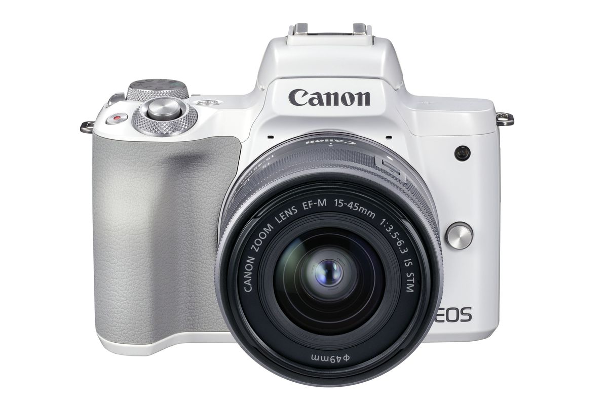 Canon EOS M50 Mark II WH + EF-M 15-45