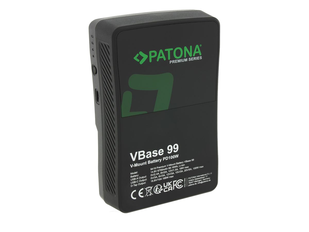 Patona Premium V-Mount 99Wh PD100W