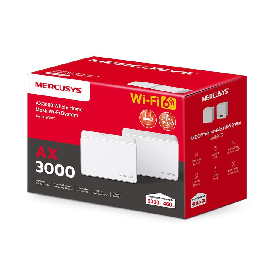 Mercusys AX3000 Mesh Wi-Fi 6 System