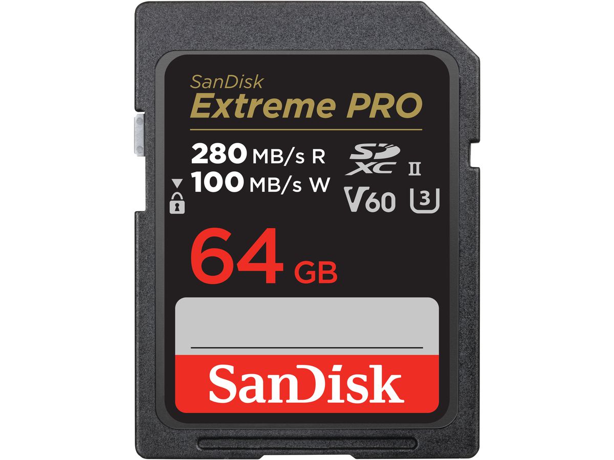 SanDisk ExtremePro SDXC-II 64GB V60