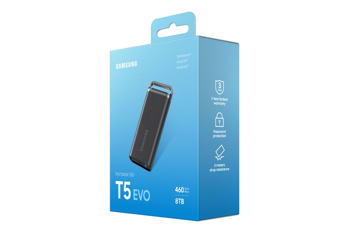 Samsung PSSD T5 EVO 4TB black