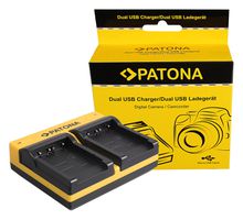 Patona Ladegerät Dual USB Sony NP-FT1