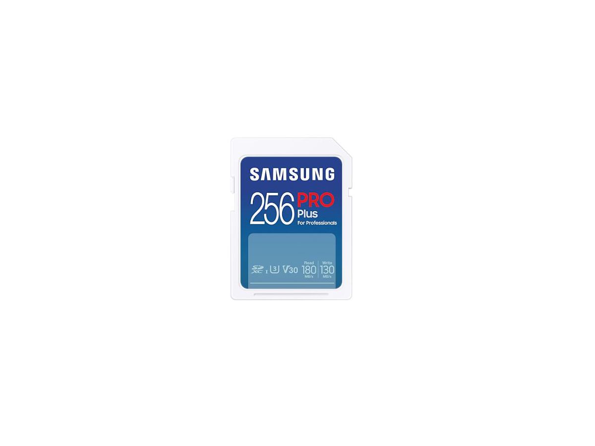 Samsung Pro+ SDXC 180MB/s 256GB V30, U3