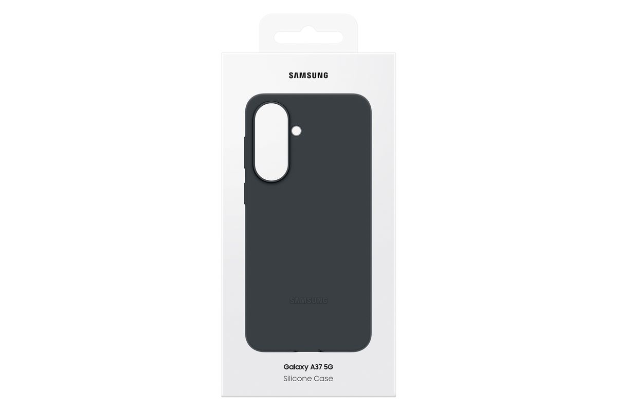 Samsung A37 Silicone Case Black