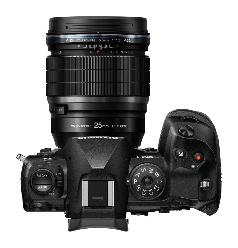 OM System m.Zuiko PRO 25mm F1.2 Black