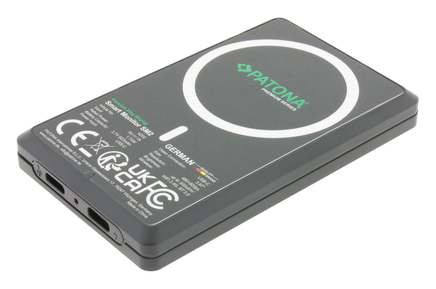 Patona Kontrollmonitor für Selfie + Vlog