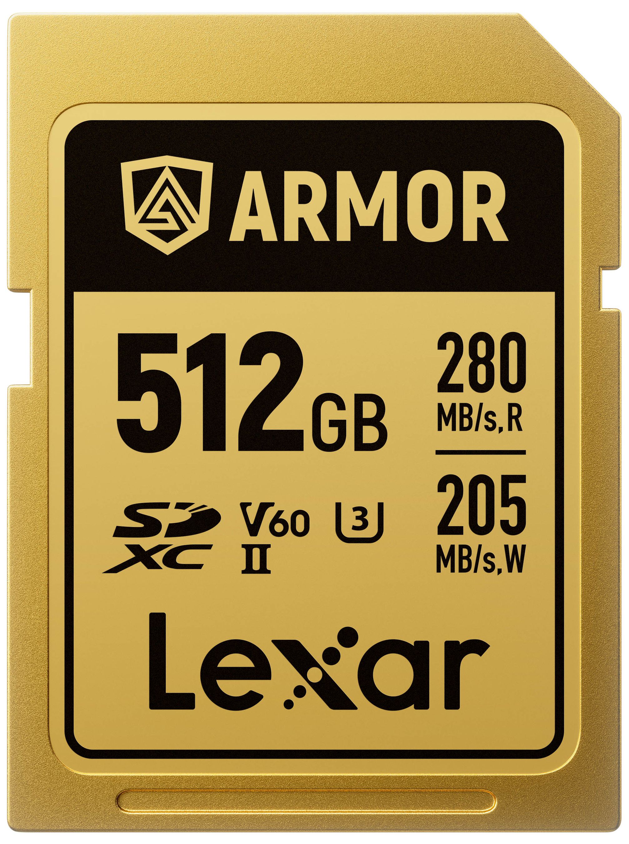 Lexar SDXC Armor Gold 280MB/s 512GB