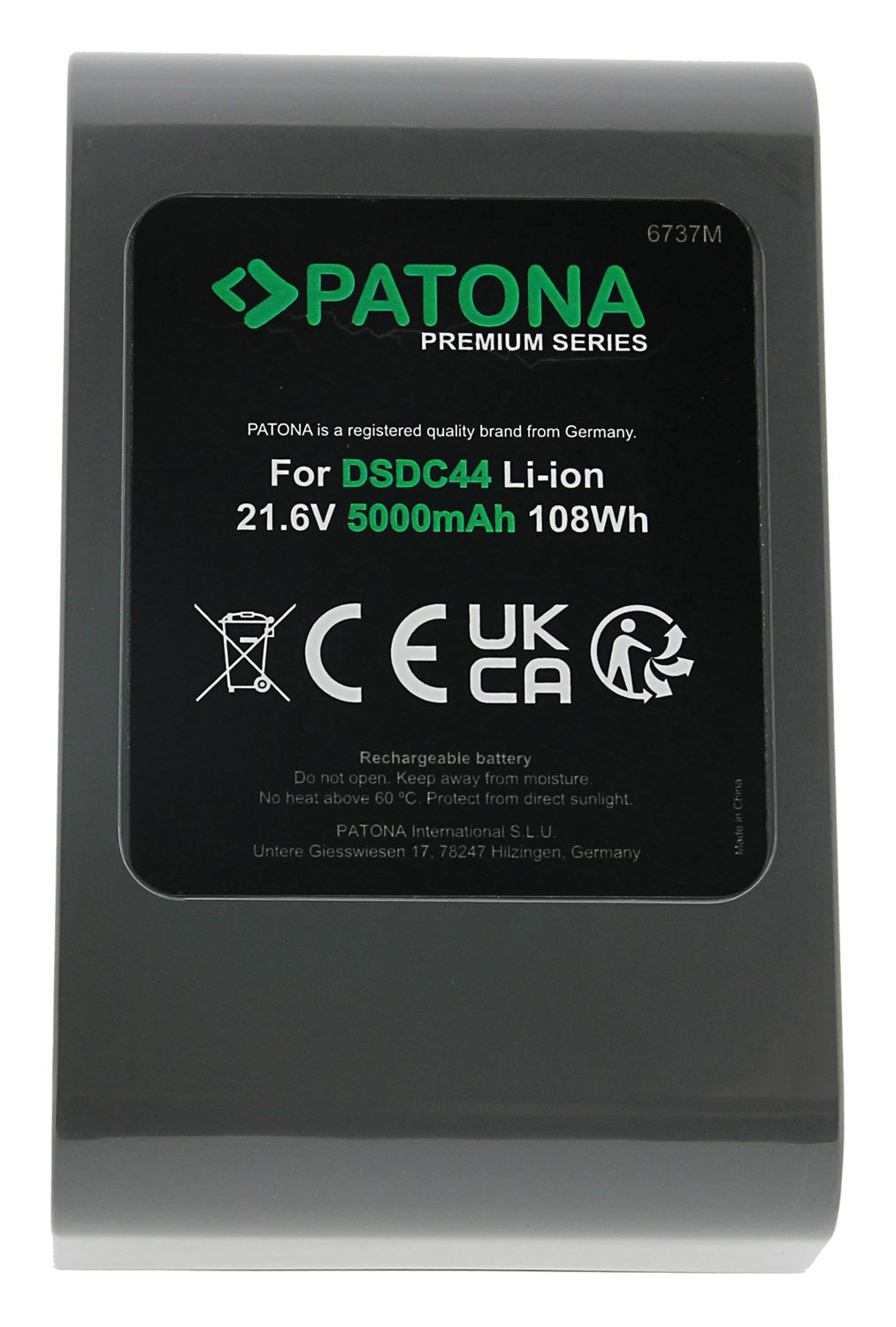Patona Akku Dyson DC31 5000mA 17083-2811