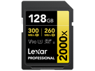 Lexar 2000x UHS-II SDXC 128GB Gold
