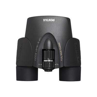 Pentax Fernglas UP 8-16x21 black