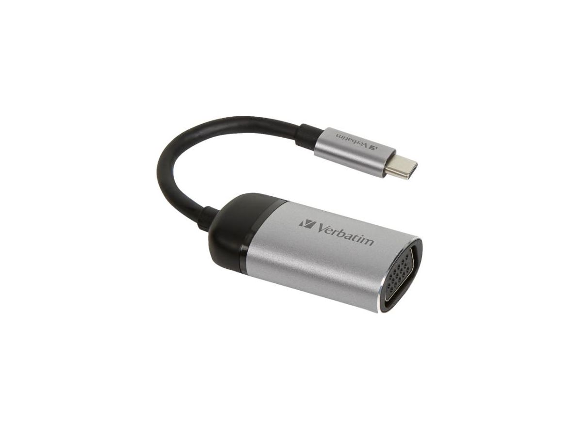 Verbatim USB-C to VGA Adapter