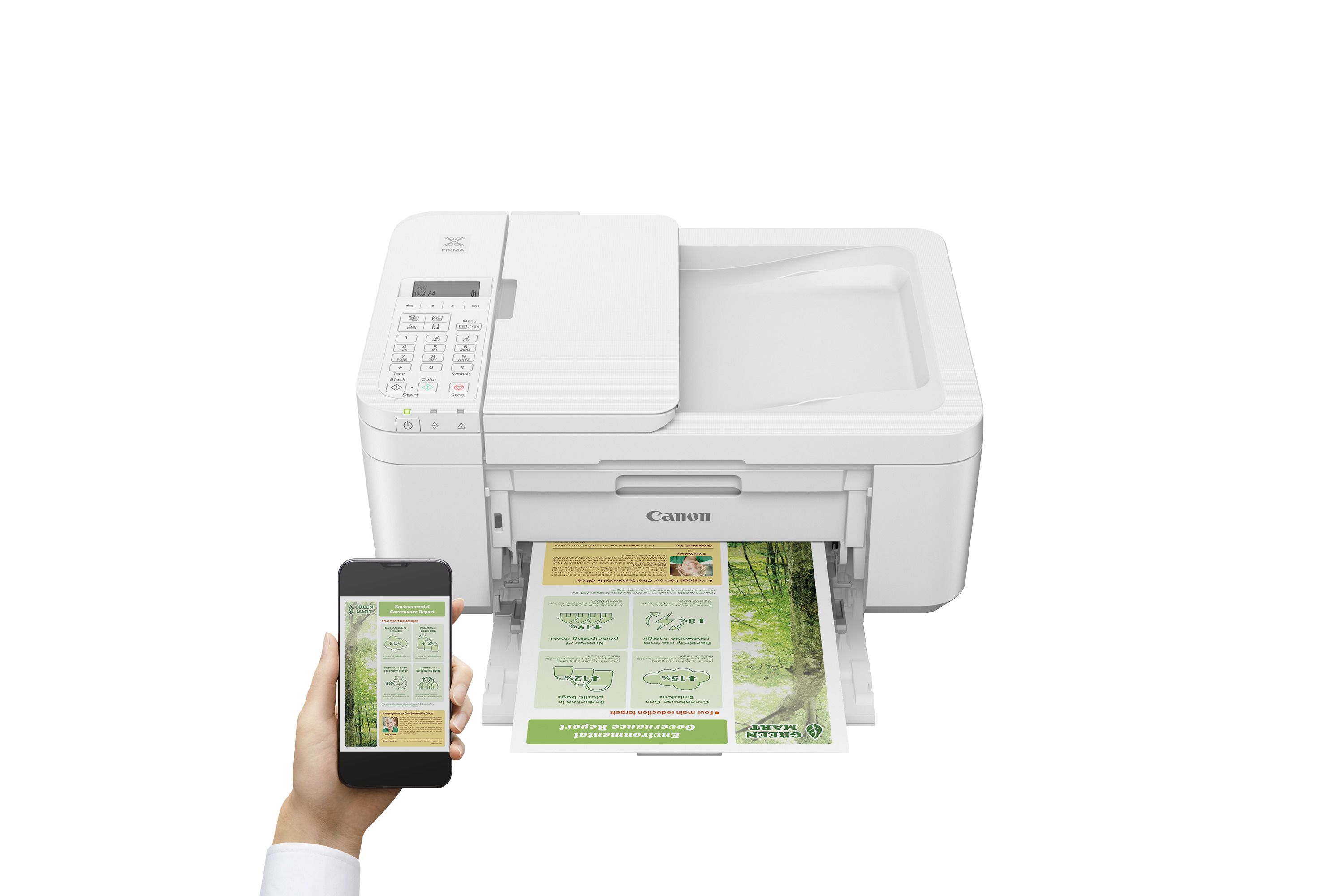 Canon PIXMA TR4651 White