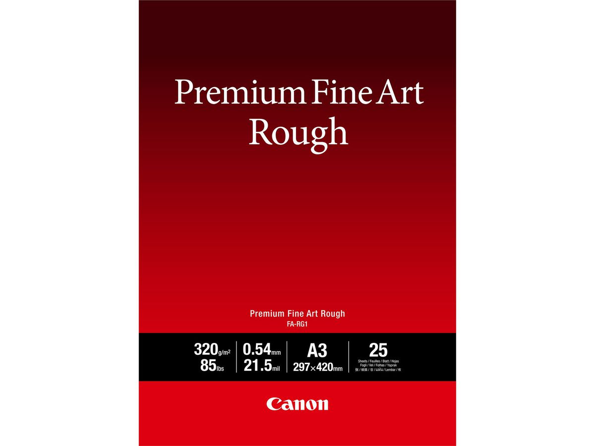 Canon FA-RG1 Fine Art Paper  A3/25 Blatt