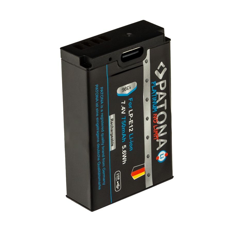 Patona Platinum USB-C Canon LP-E12