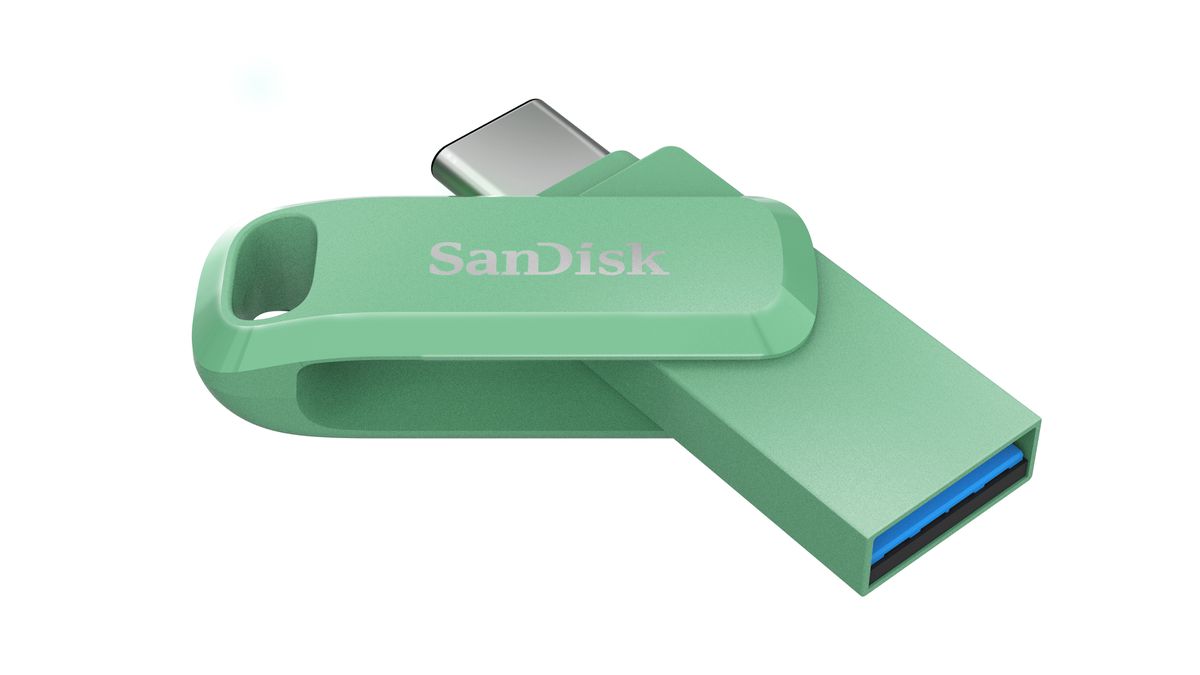 SanDisk Ultra USB DualDriveGo 128GB grün