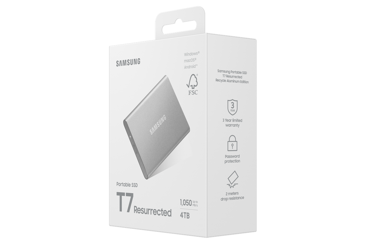 Samsung SSD T7 Resurrected 4TB