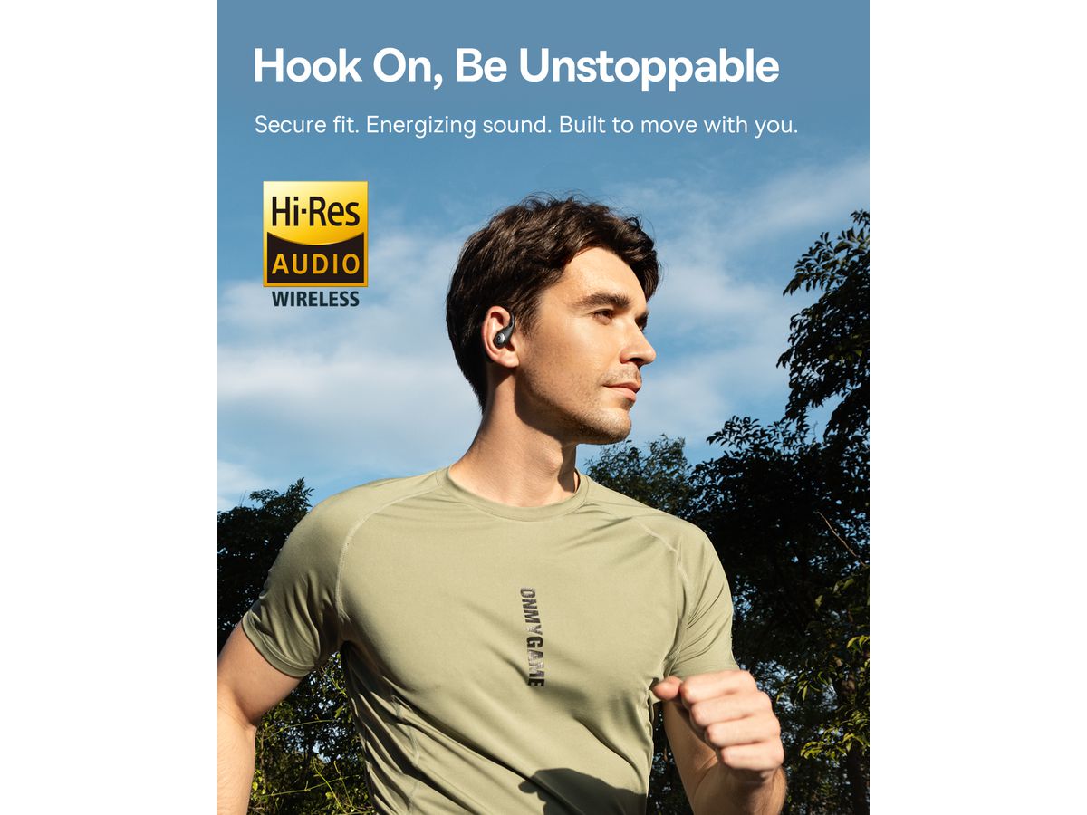 Baseus Eli Sport2 OpenEar TWS Earbud Bl.