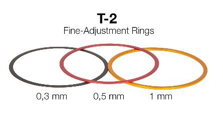 Baader T-2 Fein-Abstimmring-Set, 3 T-2