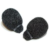 Rycote Miniatur Lav Foam Black 2er Pack