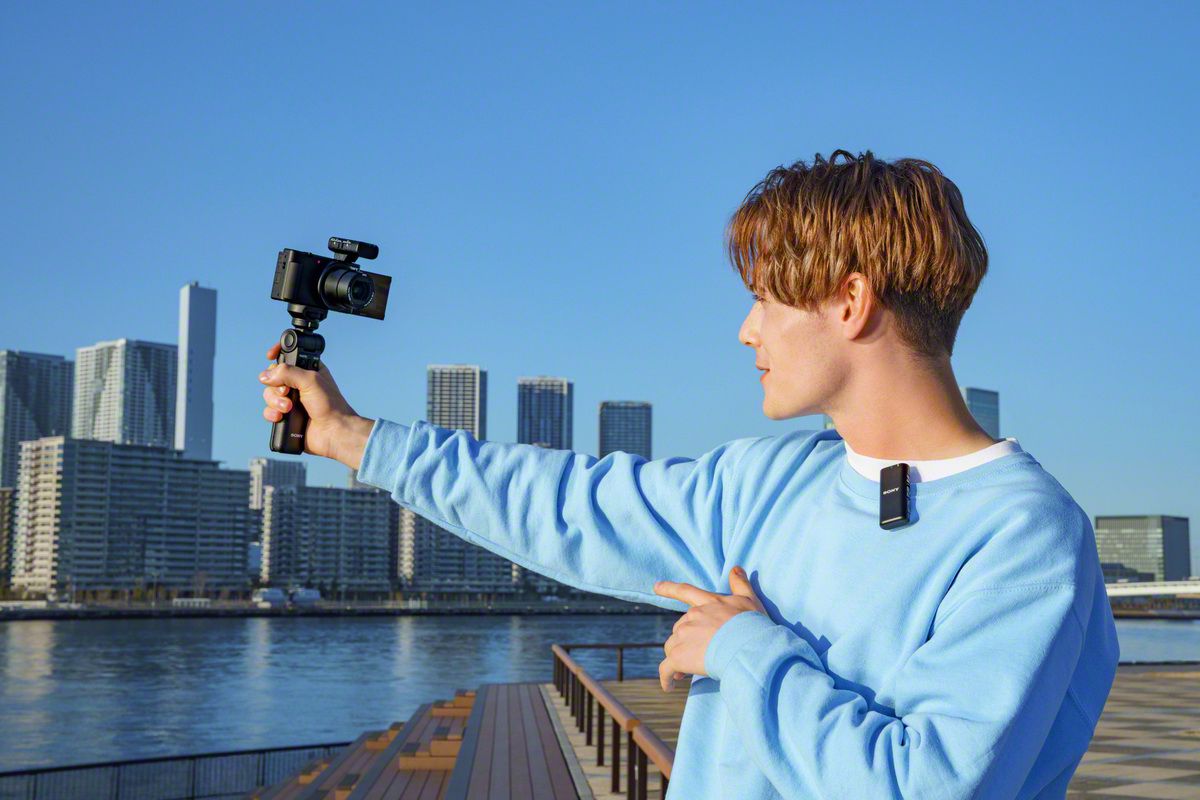 Sony ECM-W2BT Bluetooth Wireles Mikrofon