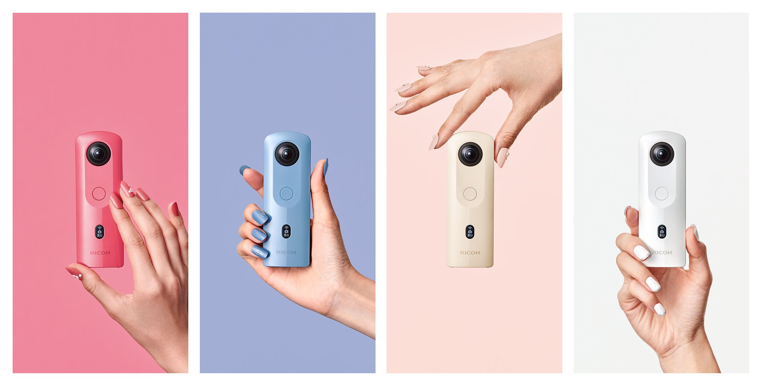 Ricoh Theta SC2 pink