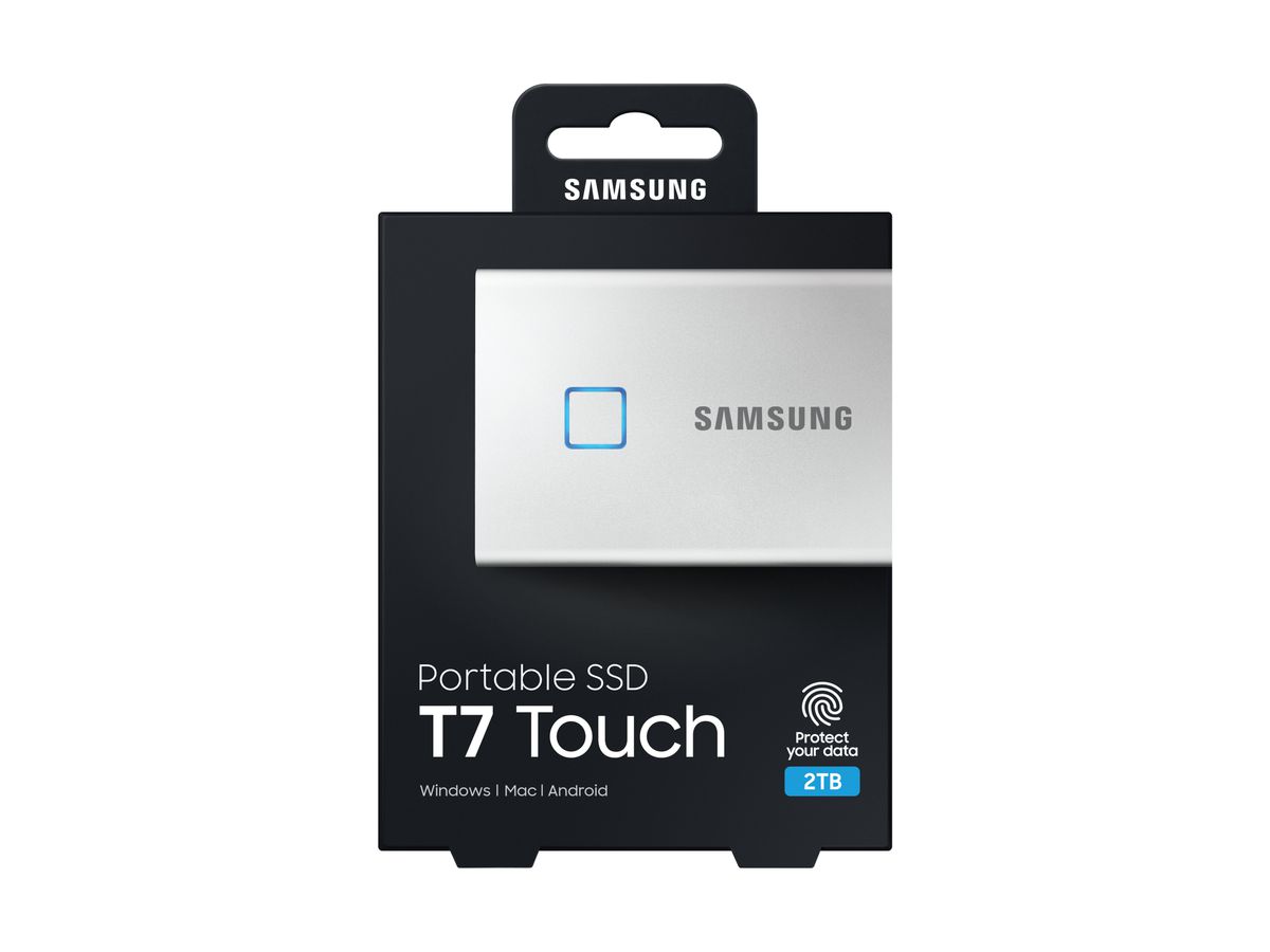 Samsung PSSD T7 Touch 1TB silver