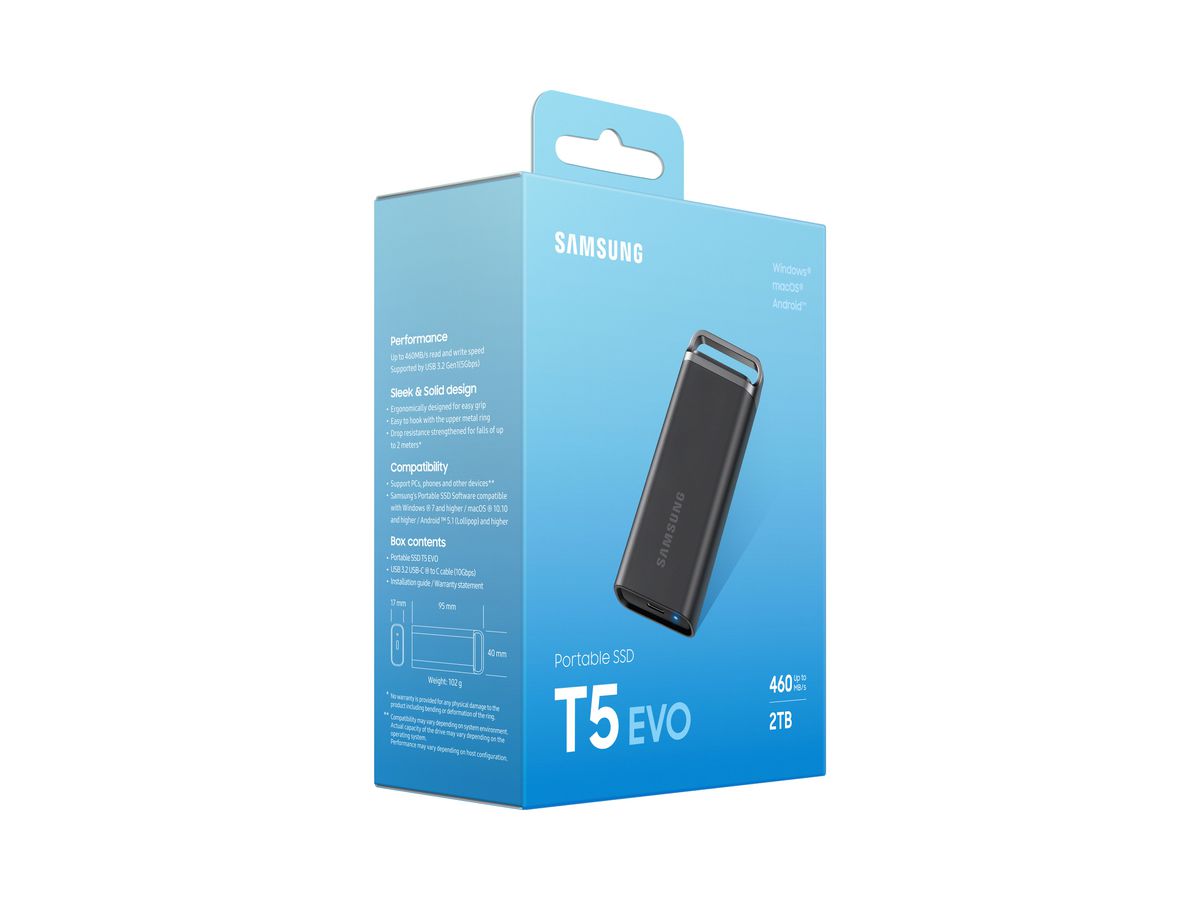 Samsung PSSD T5 EVO 2TB black