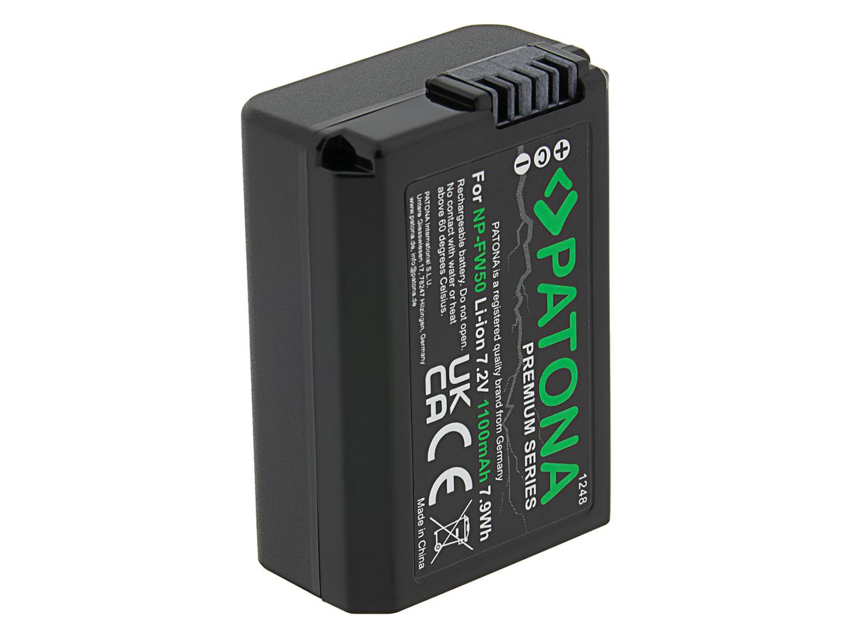 Patona Premium Batterie Sony NP-FW50