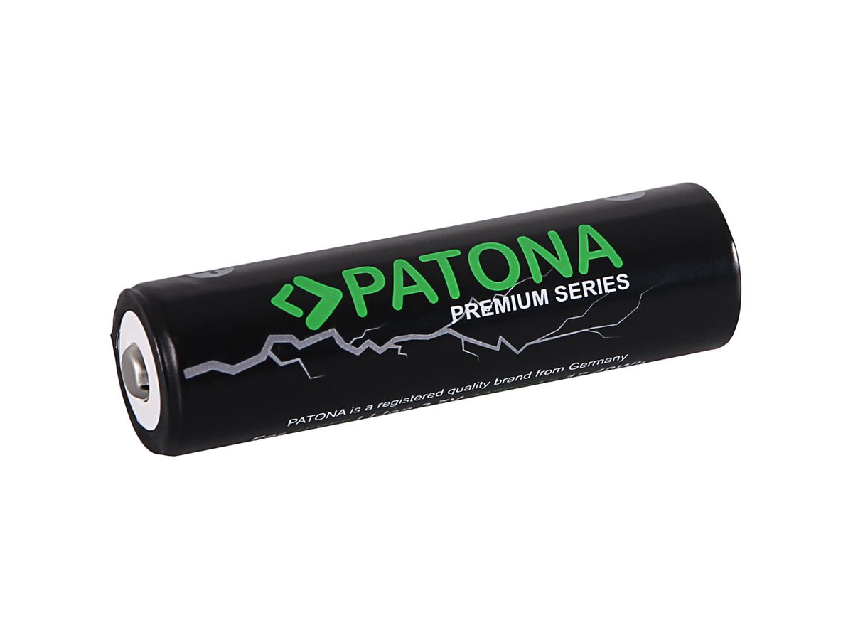Patona Premium Akku 18650 sharp button