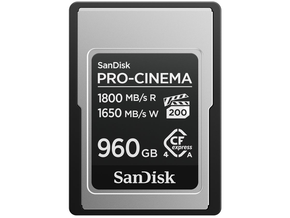 SanDisk CFexpress PRO-CINEMA Typ-A 960GB