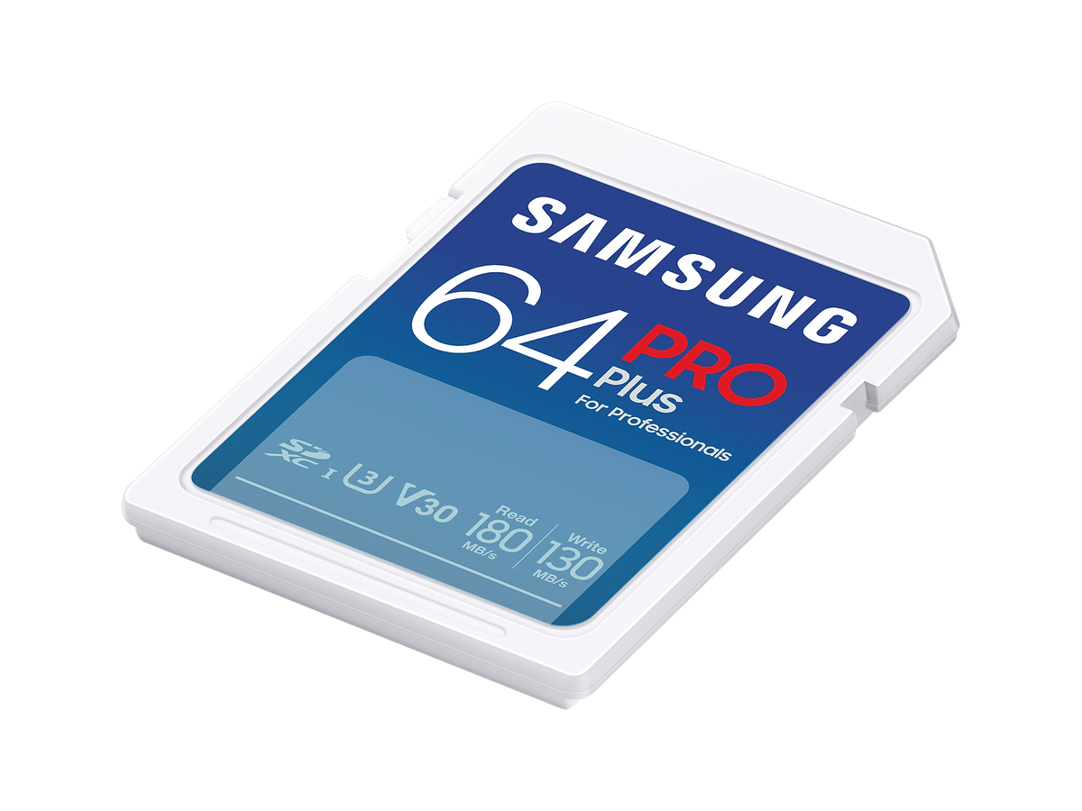 Samsung Pro+ SDXC 180MB/s 64GB V30, U3