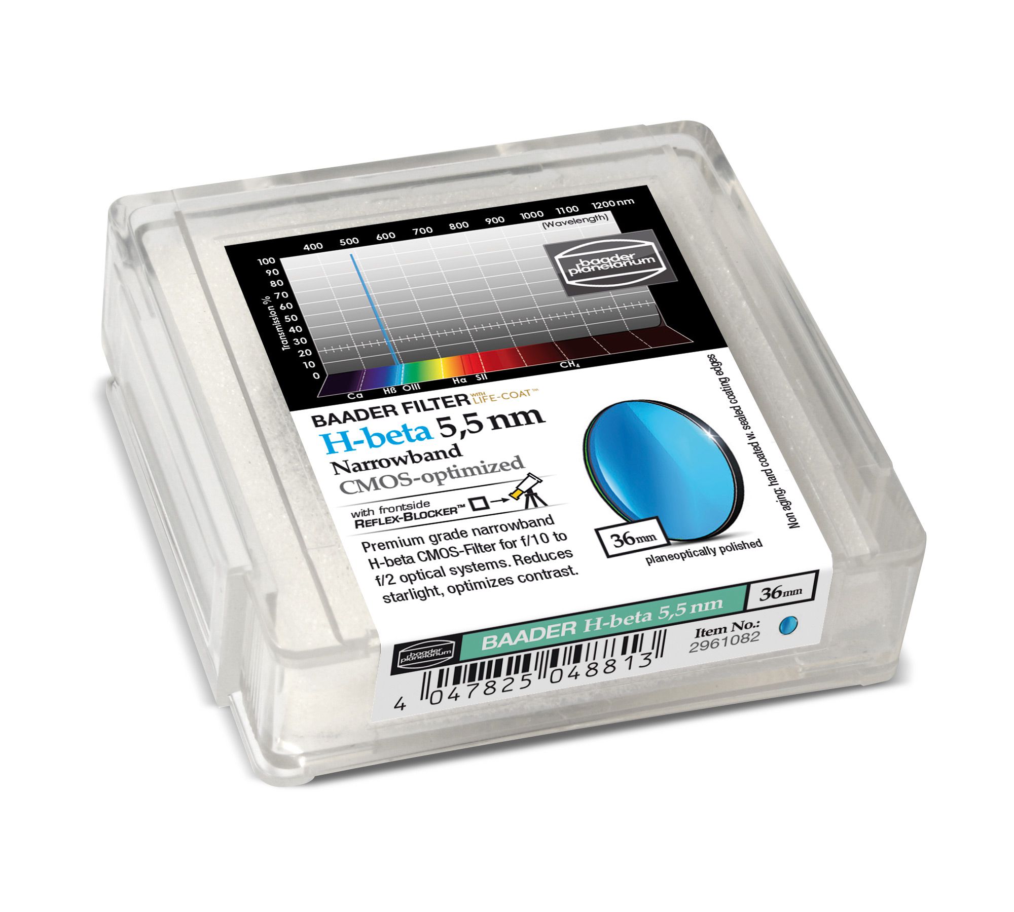 Baader Schmalband H-beta 5.5nm 36mm