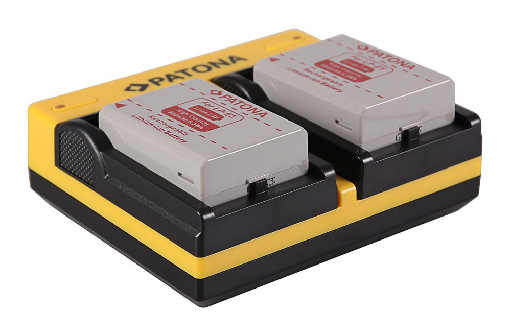 Patona Dual Ladeg. USB Canon LP-E5