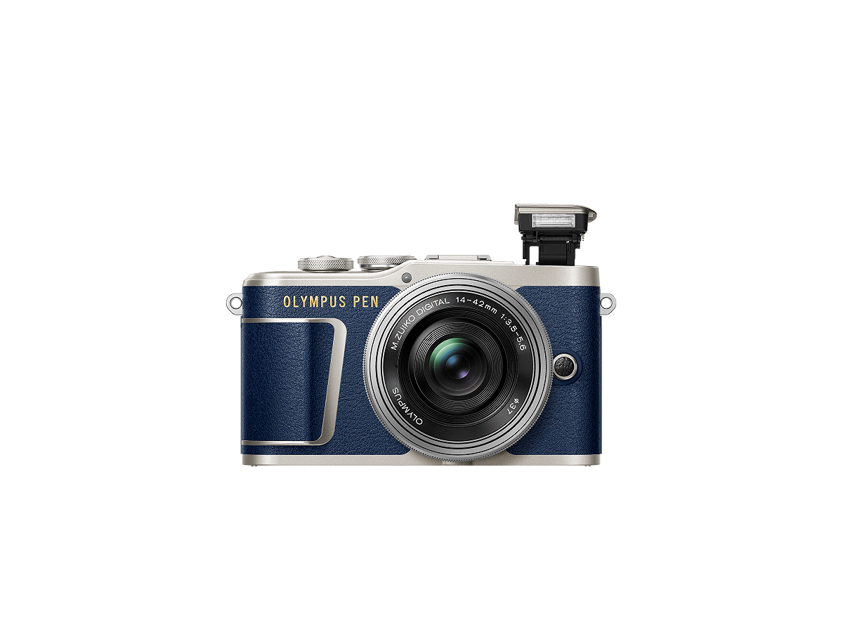 Olympus PEN E-PL9 Pancake Zoom Blue