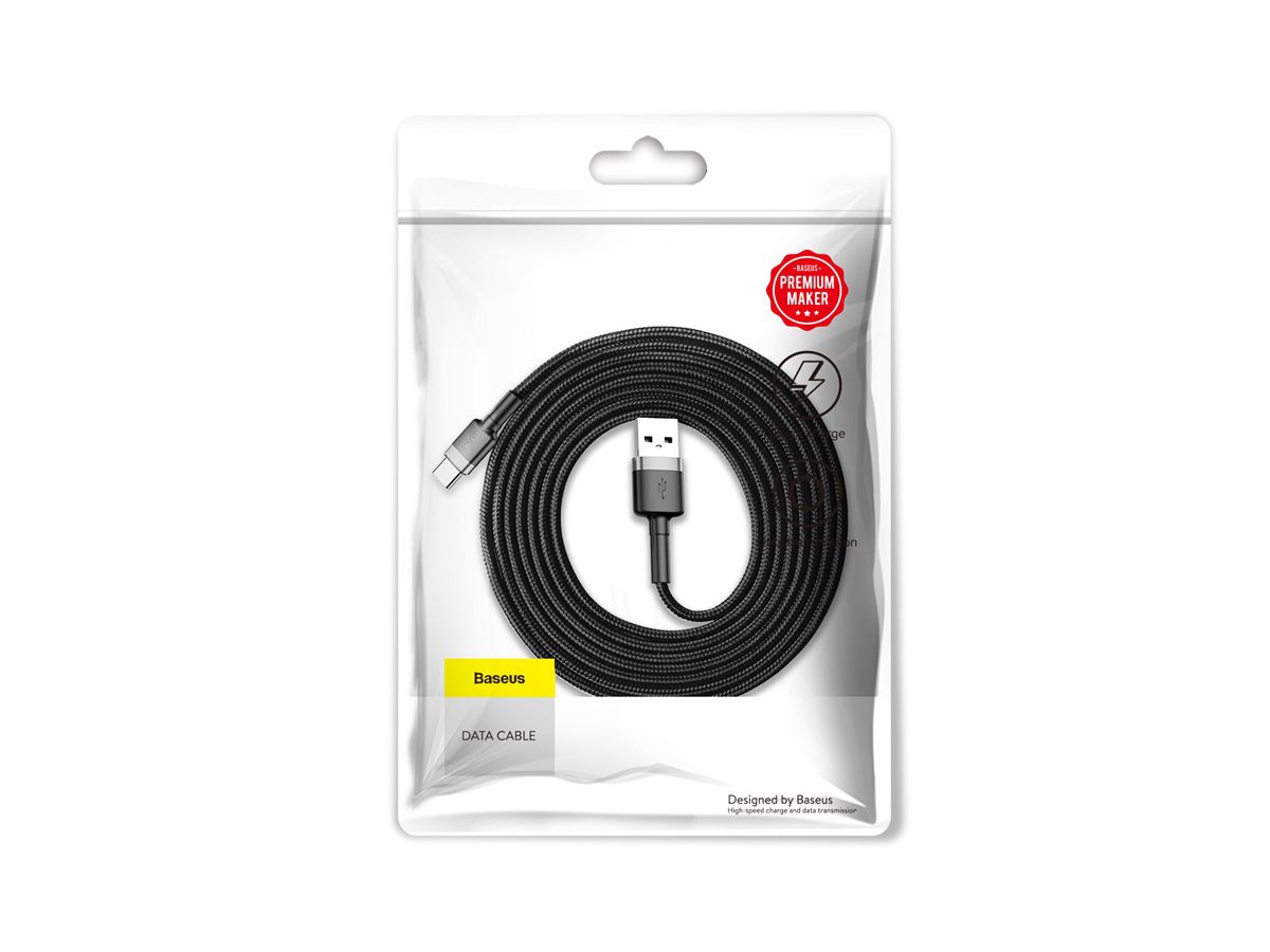 Baseus USB-A to USB-C 2m Fast Charging