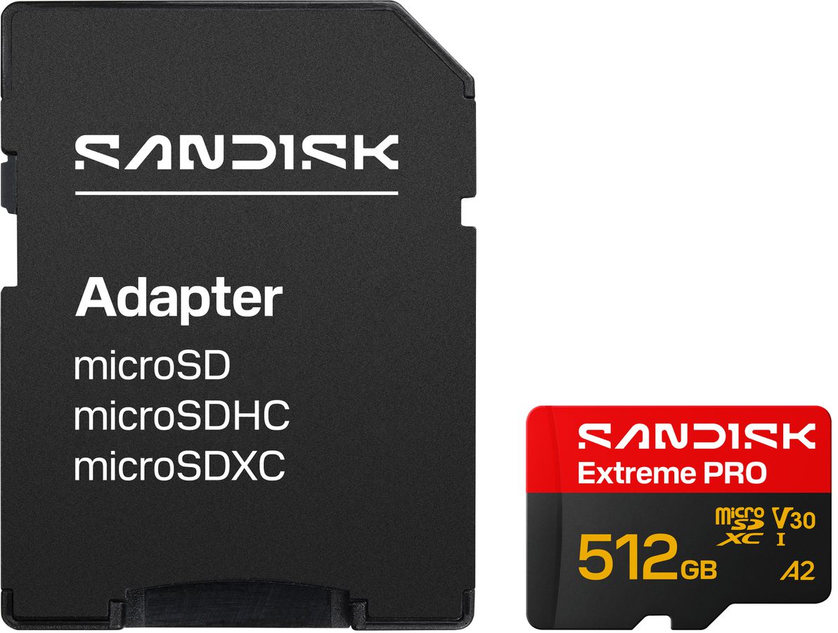 SANDISK Extreme PRO micro SDXC 512GB