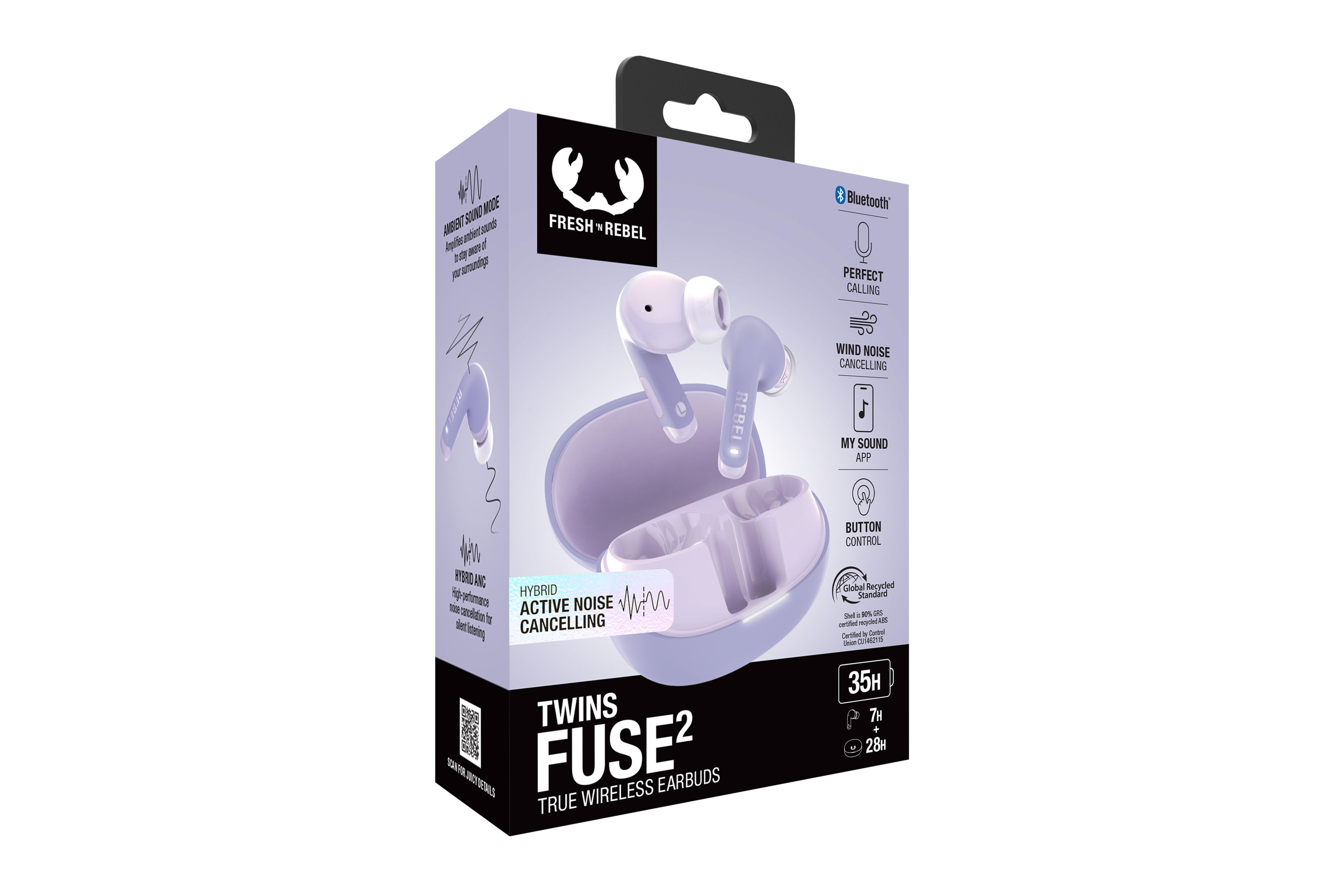 Fresh 'n Rebel Twins Fuse 2 Dreamy Lilac