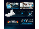 Patona GaN Platinum PD 65W 2xUSB-C White