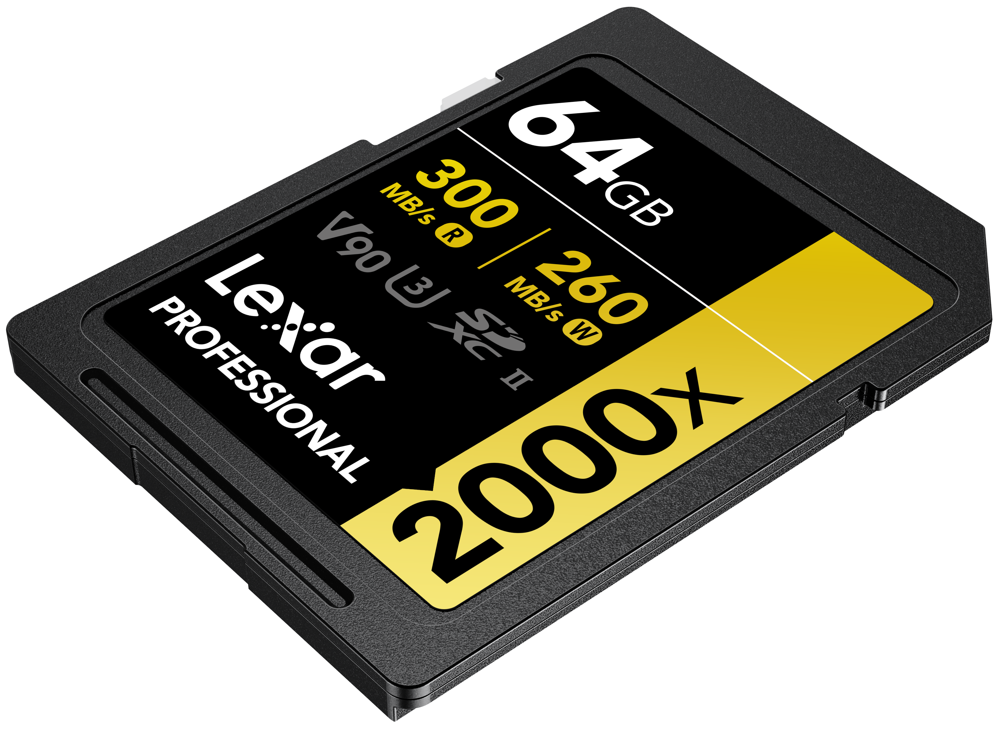 Lexar 2000x UHS-II SDXC 64GB Gold
