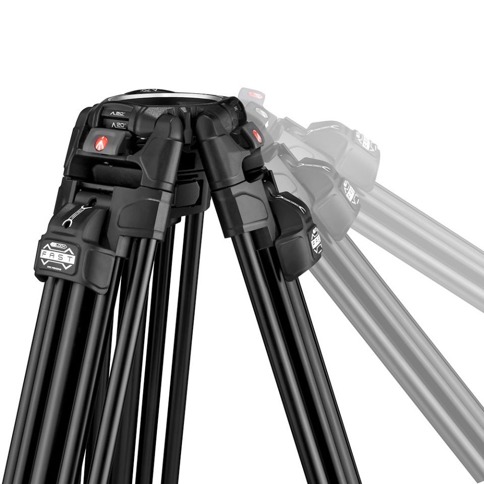 Manfrotto 608 Head w/645 Fast Twin Alu