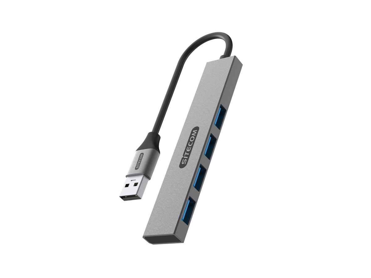 Sitecom USB-A to 4x USB-A Tiny Hub